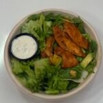 Healthy protein bowl salad
